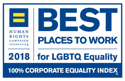 CNA Earns 100 percent on Human Rights Campaign (HRC) 2018 Corporate Equality Index, and also earn a spot in HRC’s “Buyer’s Guide,” which indicates companies, products and services that support LGBT workplace inclusion.